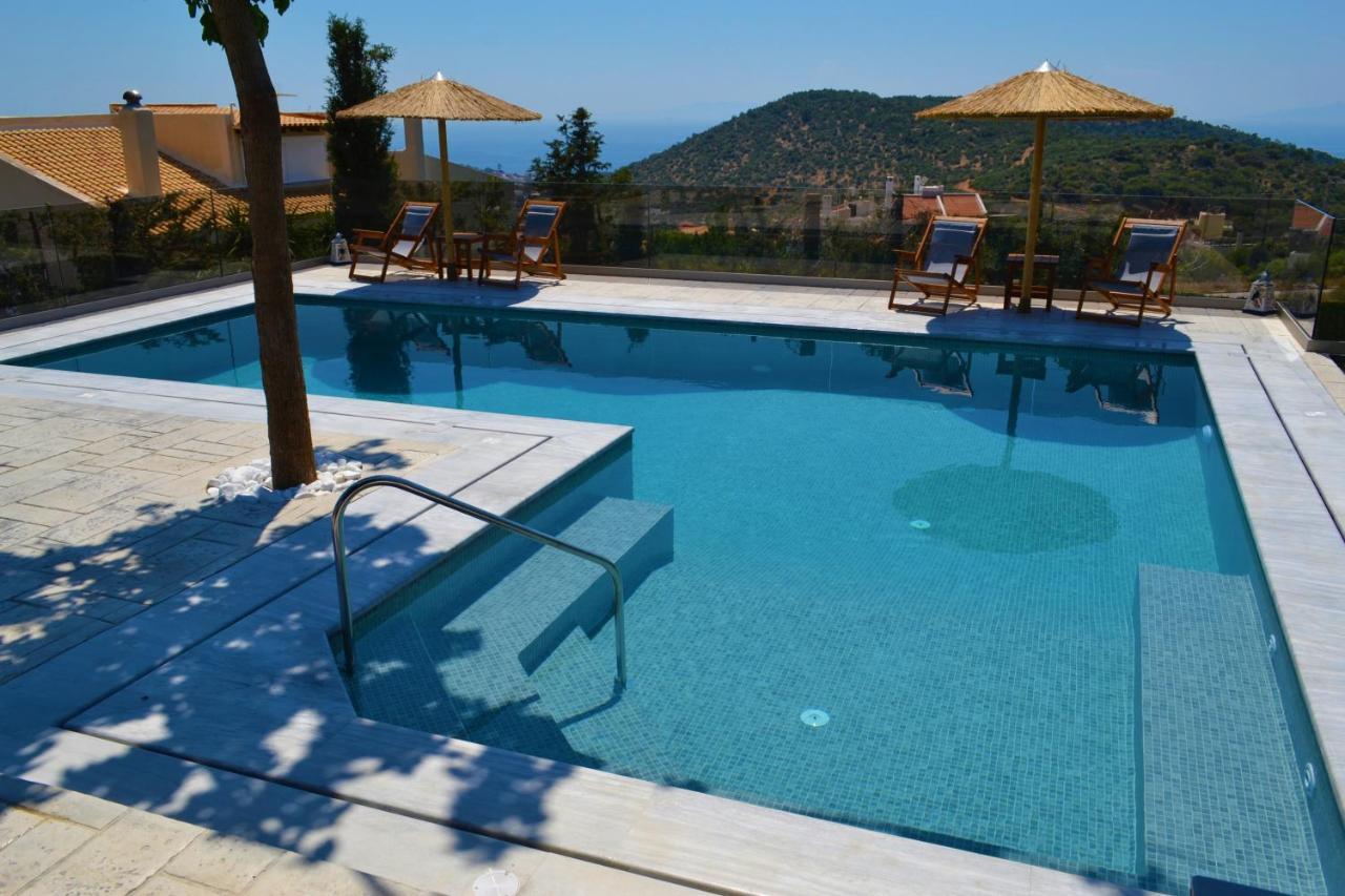 Saronida "Stergiou Luxury Apartment 2Nd Floor" Με Κοινη Πισινα מראה חיצוני תמונה