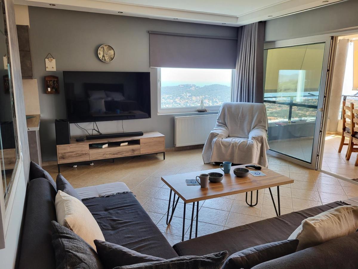 Saronida "Stergiou Luxury Apartment 2Nd Floor" Με Κοινη Πισινα מראה חיצוני תמונה