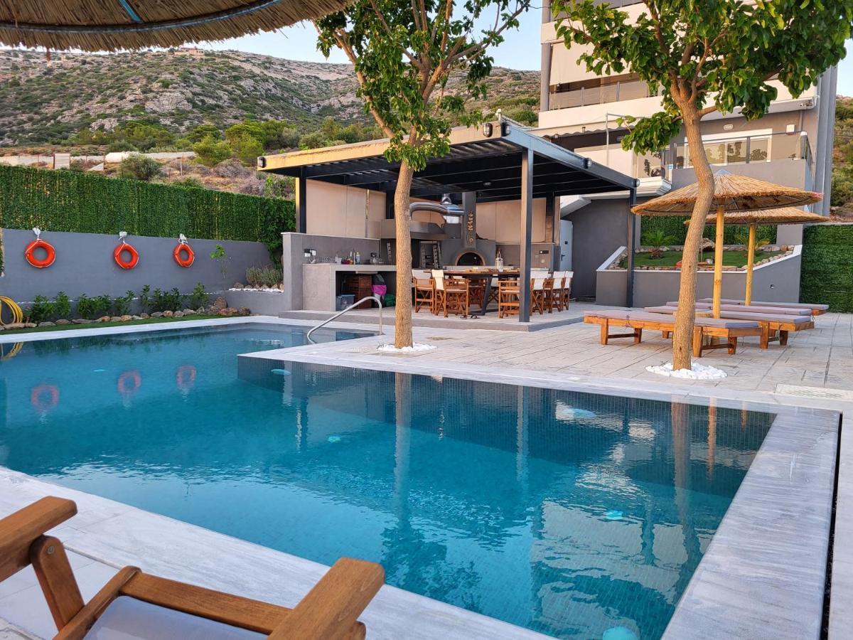 Saronida "Stergiou Luxury Apartment 2Nd Floor" Με Κοινη Πισινα מראה חיצוני תמונה