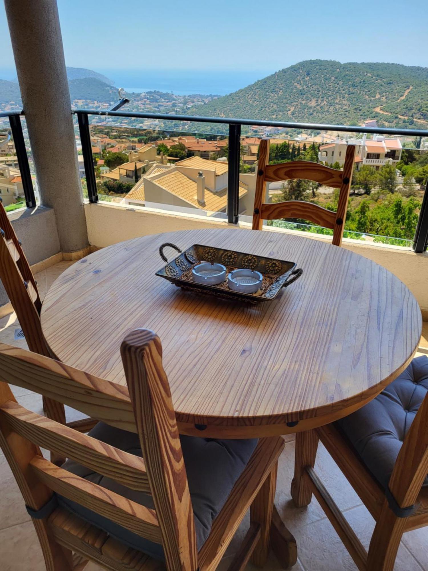 Saronida "Stergiou Luxury Apartment 2Nd Floor" Με Κοινη Πισινα חדר תמונה